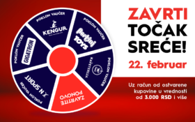 🎡ZAVRTI TOČAK SREĆE, 22. februar🎡