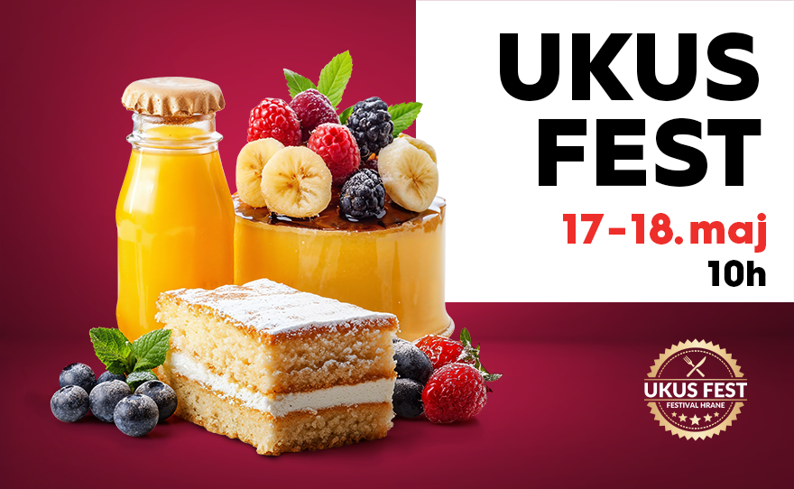 🍷UKUS FEST, 17-18. maj! 🧀