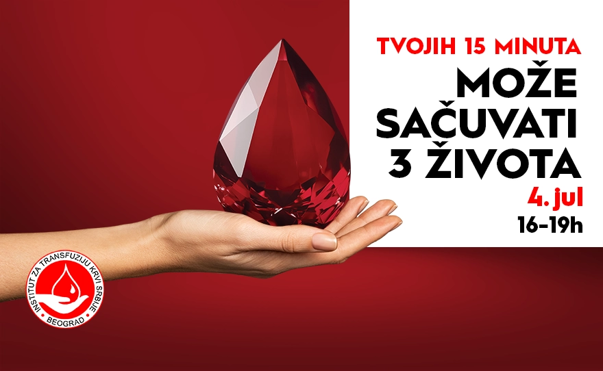 🩸Dobrovoljno davanje krvi 4.7.🩸