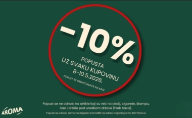 Aroma – 10% uz svaku kupovinu