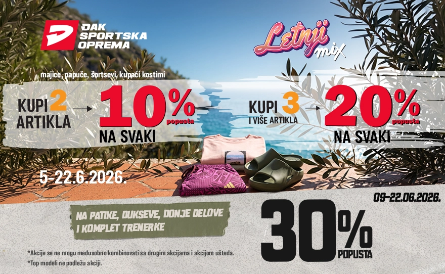 ☀️ Dve akcije za još bolju kupovinu u Đaku! ☀️