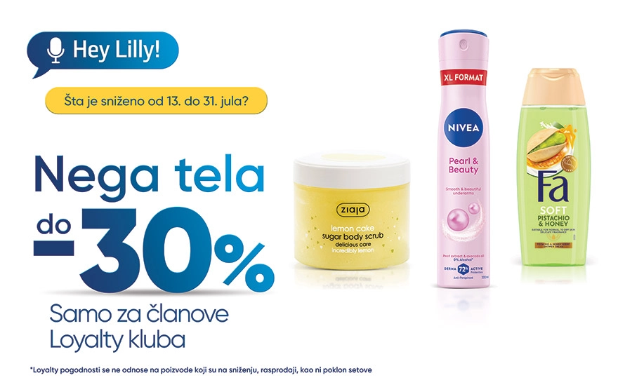 Lilly Drogerie – Akcija u našoj radnji!