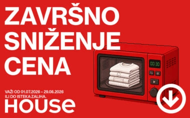HOUSE – ZAVRŠNO SNIŽENJE JE POČELO!
