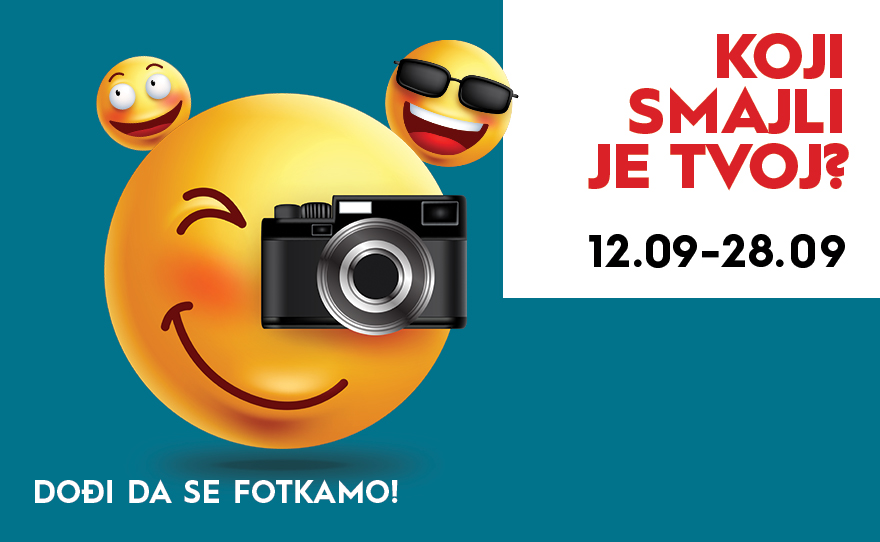 🤩 IZLOŽBA SMAJLIJA, 12.09-28.09. 🤩