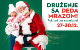 🎅 DRUŽENJE SA DEDA MRAZOM, 27-30. decembar! 🎅