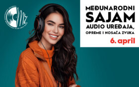MEĐUNARODNI SAJAM AUDIO OPREME, 6. april 💽