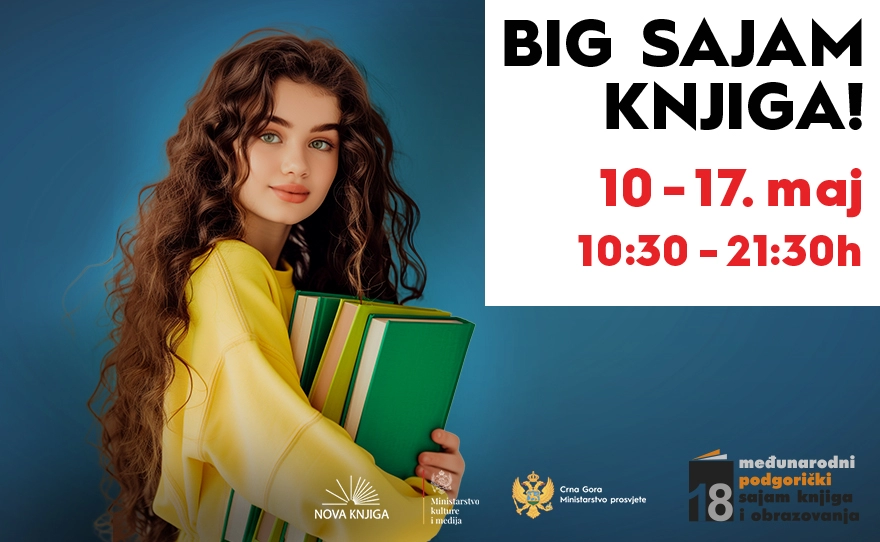 📚 SAJAM KNJIGA, 10 – 17. maj 📚