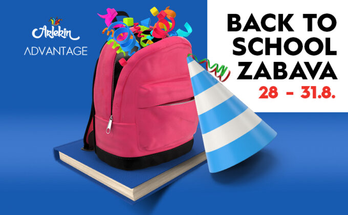 🎉 BACK TO SCHOOL ZABAVA, 28-31. avgust 🎉
