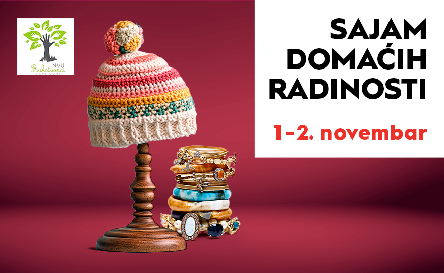 🧵 SAJAM DOMAĆIH RADINOSTI, 1-2. novembar 🧵