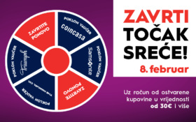 🎡ZAVRTI TOČAK SREĆE, 8. februar od 17h do 20h🎡