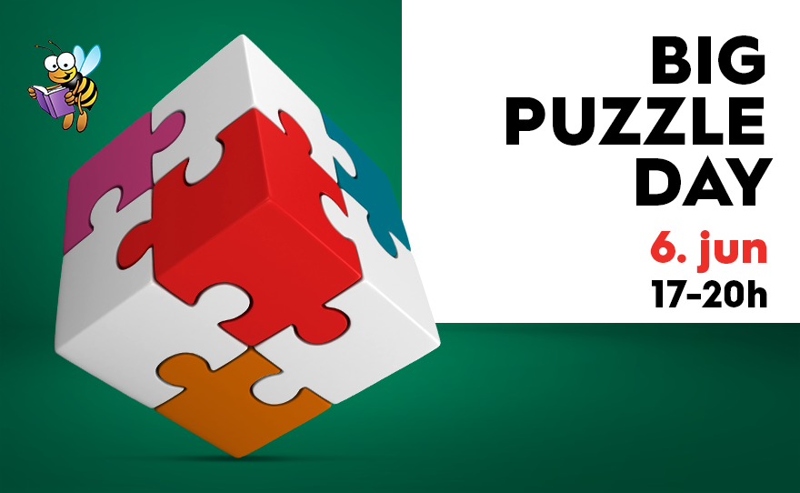 🧩 BIG PUZZLE DAY, 6. jun 17–20h 🧩