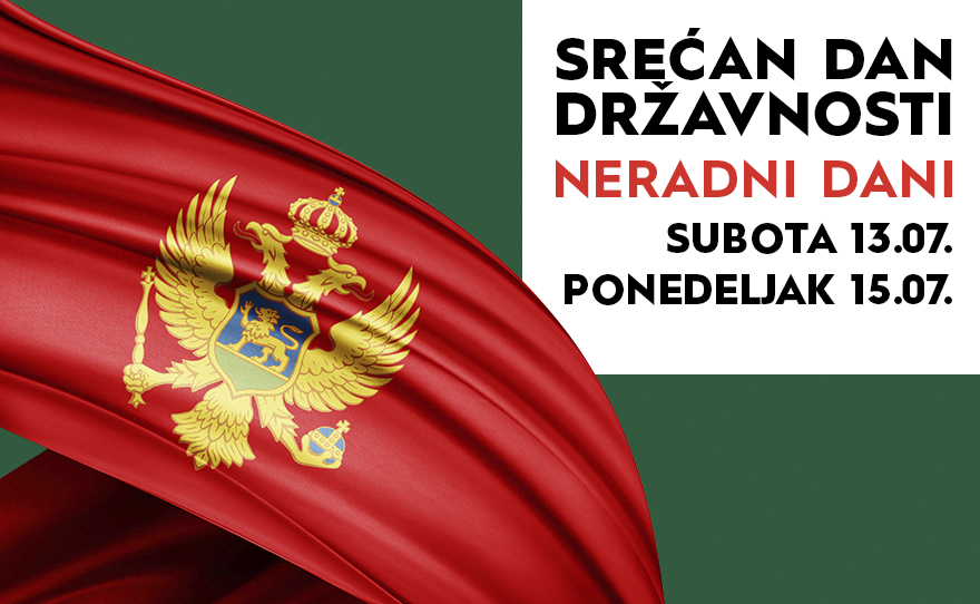 Dan državnosti – raspored neradnih dana