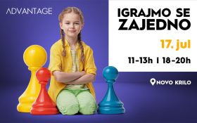 🎲 IGRAJMO SE ZAJEDNO, 17. jul 11-13h i 18-20h 👨👩👧👦