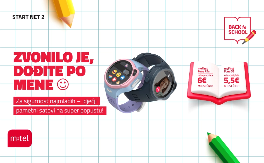 ZA NAJMLAĐE – PAMETNI SATOVI NA SUPER POPUSTU MTEL