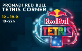 🎮Pronađi Red Bull TETRIS CORNER, 12-19.9 od 10-22h 🎮