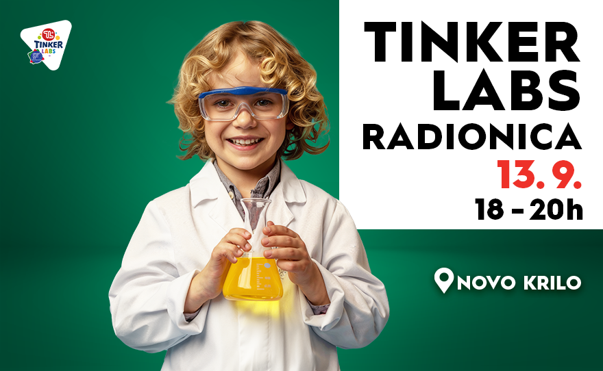 ✨Tinker Labs Radionica, 13. septembar 18–20h 🧪