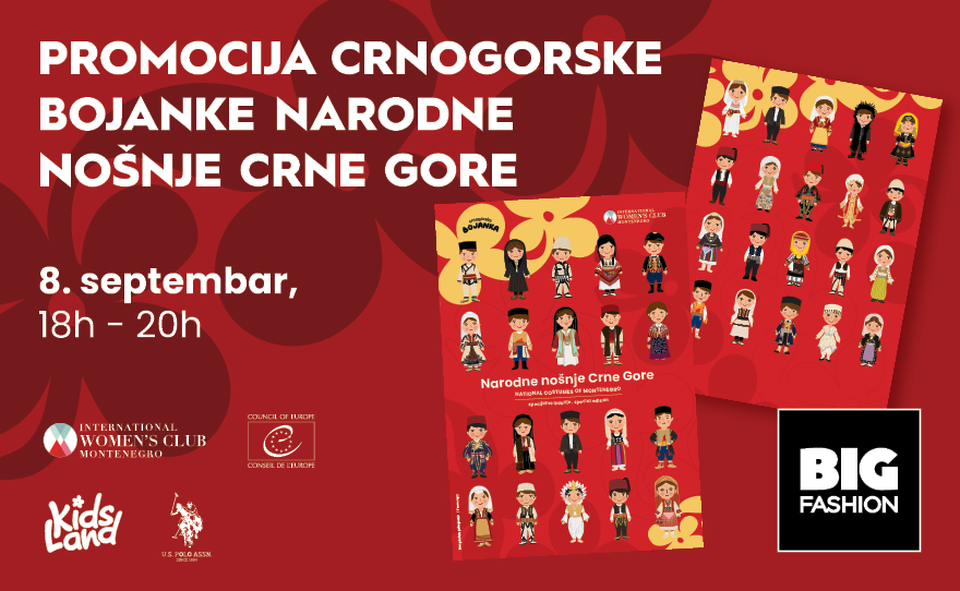 📖 PROMOCIJA CRNOGORSKE BOJANKE NARODNE NOŠNJE CRNE GORE📖