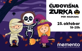 🎃 ČUDOVIŠNA ŽURKA | 25. OKTOBAR | 18:00–20:00h 👻