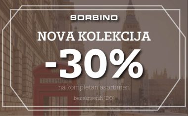 Sorbino – Veliko SEZONSKO SNIŽENJE počinje