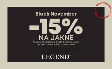 Legend – Snižene jakne za hladne dane!