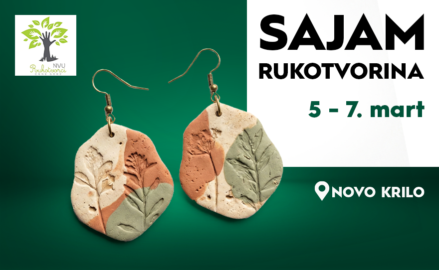 SAJAM RUKOTVORINA, 5 – 7. mart