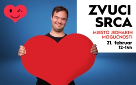 💛 Zvuci srca – Mjesto jednakih mogućnosti 21.februar | 12-14h💛