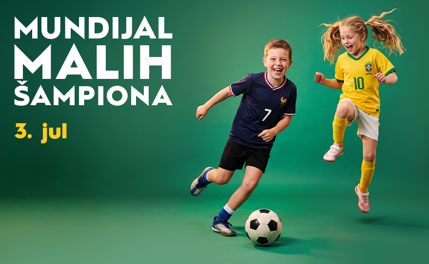 ⚽ MUNDIJAL MALIH ŠAMPIONA | 3. JUL OD 17 H