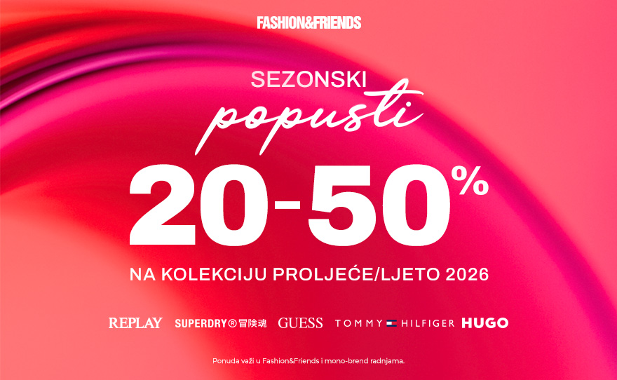 U Fashion Company radnjama popusti od 20% do 50%!