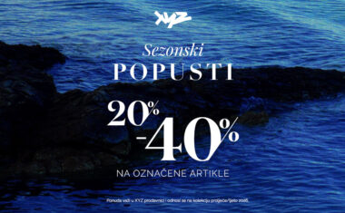 Premium izbor, sada od 20% do 40% povoljnije u XYZ Fashion Store