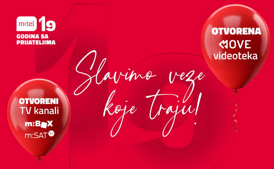 MTEL Rođendanski poklon – Otvoreni kanali za sve m:BOX i m:SAT korisnike
