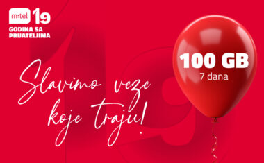 MTEL – Rođendanski poklon 100 GB
