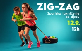 🏃♂️ ZIG-ZAG SPORTSKO TAKMIČENJE ZA DJECU – 12. SEPTEMBRA U 12H! 🏃♀️