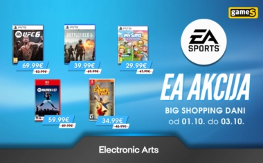 Games – Electonic Arts akcija