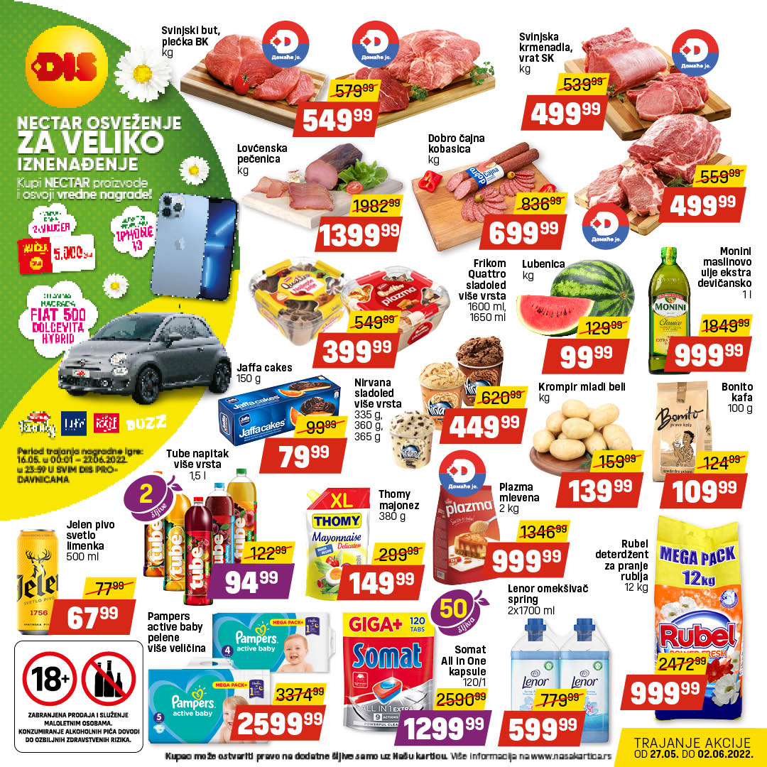 Nova nedeljna akcija, nov način da vas obradujemo! 🛒