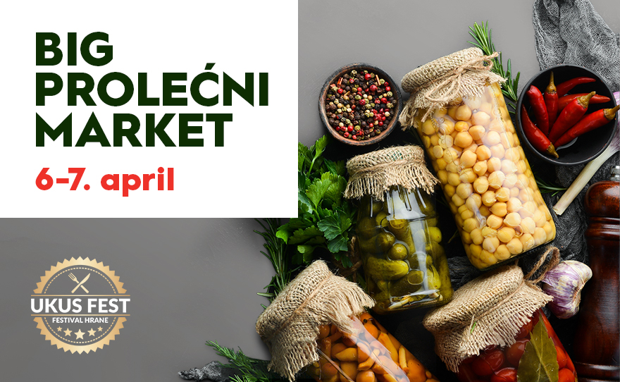 🌸 BIG PROLEĆNI MARKET, 6-7. april 🌸 Ovog vikenda obavezno posetite BIG Prolećni market u #BIGRAKOVICA centru i uživajte u domaćoj kuhinji i savršenim ukusima domaćih specijaliteta! Očekuju vas vrsni specijaliteti – kolači, med, sir i likeri! ⏰ KADA: 6-7. april 📍 GDE: Parking #BIGRakovica centra ispred DIS supermarketa
