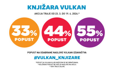 33, 44 i 55% popusta na odabrana Vulkanova izdanja