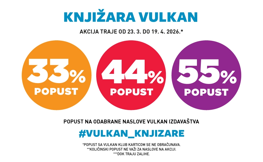 33, 44 i 55% popusta na odabrana Vulkanova izdanja