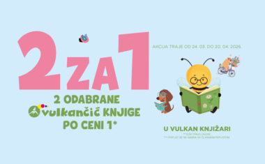 2 Vulkančić knjige po ceni jedne