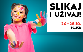 🎨👧🖌 DEČIJA RADIONICA SLIKAJ I UŽIVAJ | 24–25. OKTOBAR | 12:00–15:00h 🖌👦🎨
