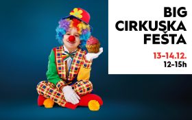 🎪 BIG CIRKUSKA FEŠTA | 13-14. decembar | 12:00–15:00 🎪