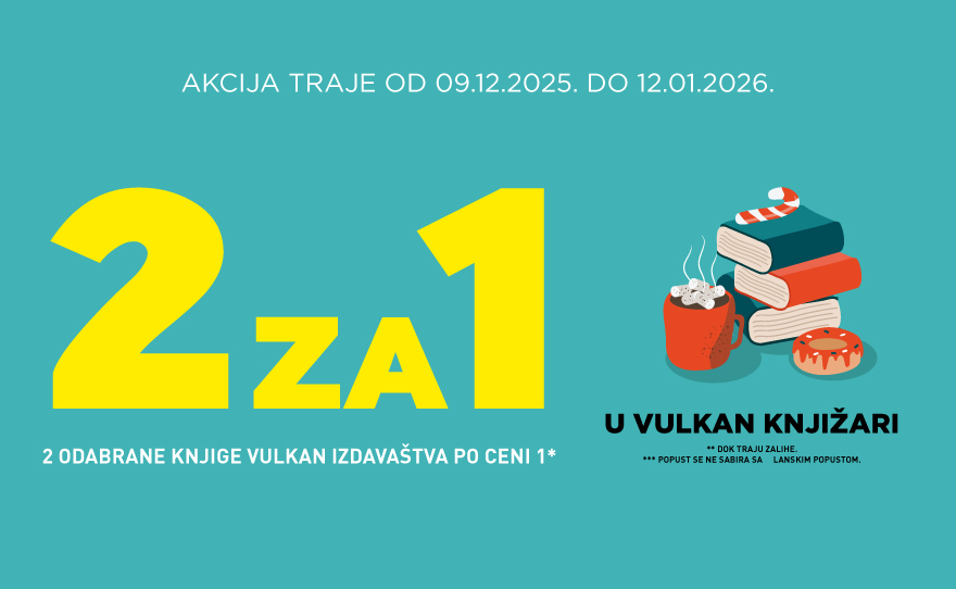 2 Vulkan knjige po ceni jedne