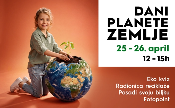 🌍 DANI PLANETE ZEMLJE, 25–26. aprila od 12 do 15h 🌿