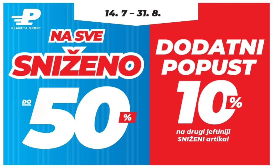 Planeta Sport – SEZONSKO SNIŽENJE!