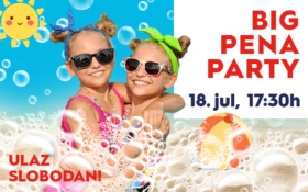 🫧PENA PARTY, subota 18. jul od 17:30h🫧