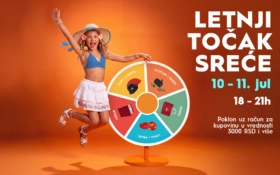 🎡 ZAVRTI LETNJI TOČAK SREĆE U BIG ŠABAC CENTRU! ☀️