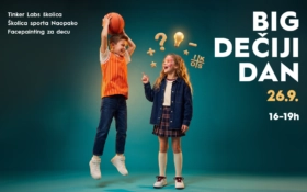 🎈 BIG DEČJI DAN | Subota, 26. septembar od 16h do 19h 🎈