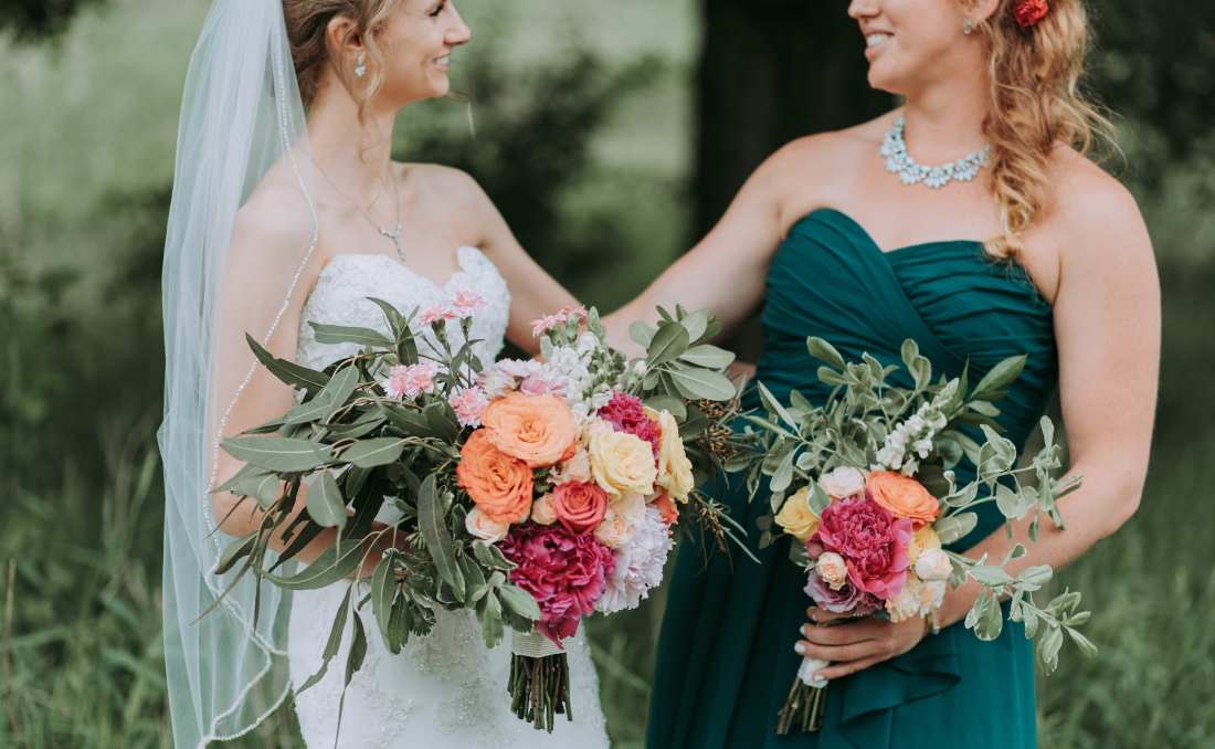 kuma i mlada na venčanju