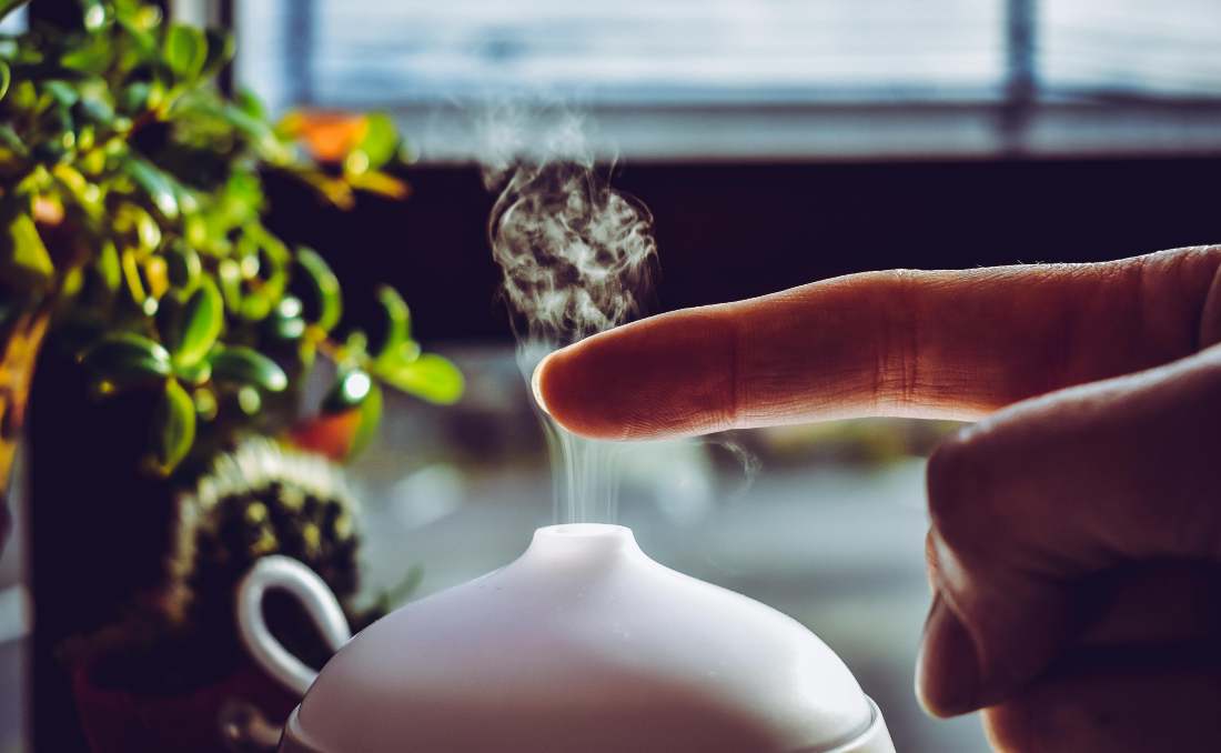 Ovlaživač vazduha u prostoru.