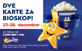 🎅 SLIKAJ SE SA DEDA MRAZOM, 23-27. decembar! 🎅🏻