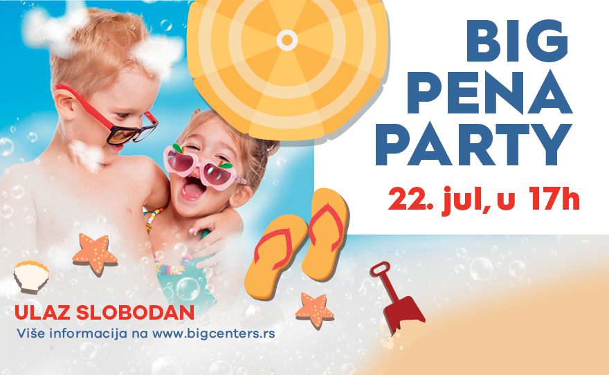 🥰 BIG PENA PARTY, 22.07. od 17-20h 🥰